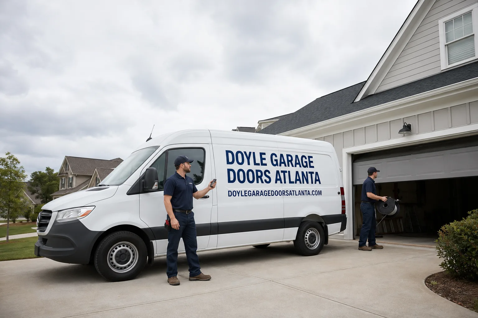 Doyle Garage Doors Atlanta garage door team